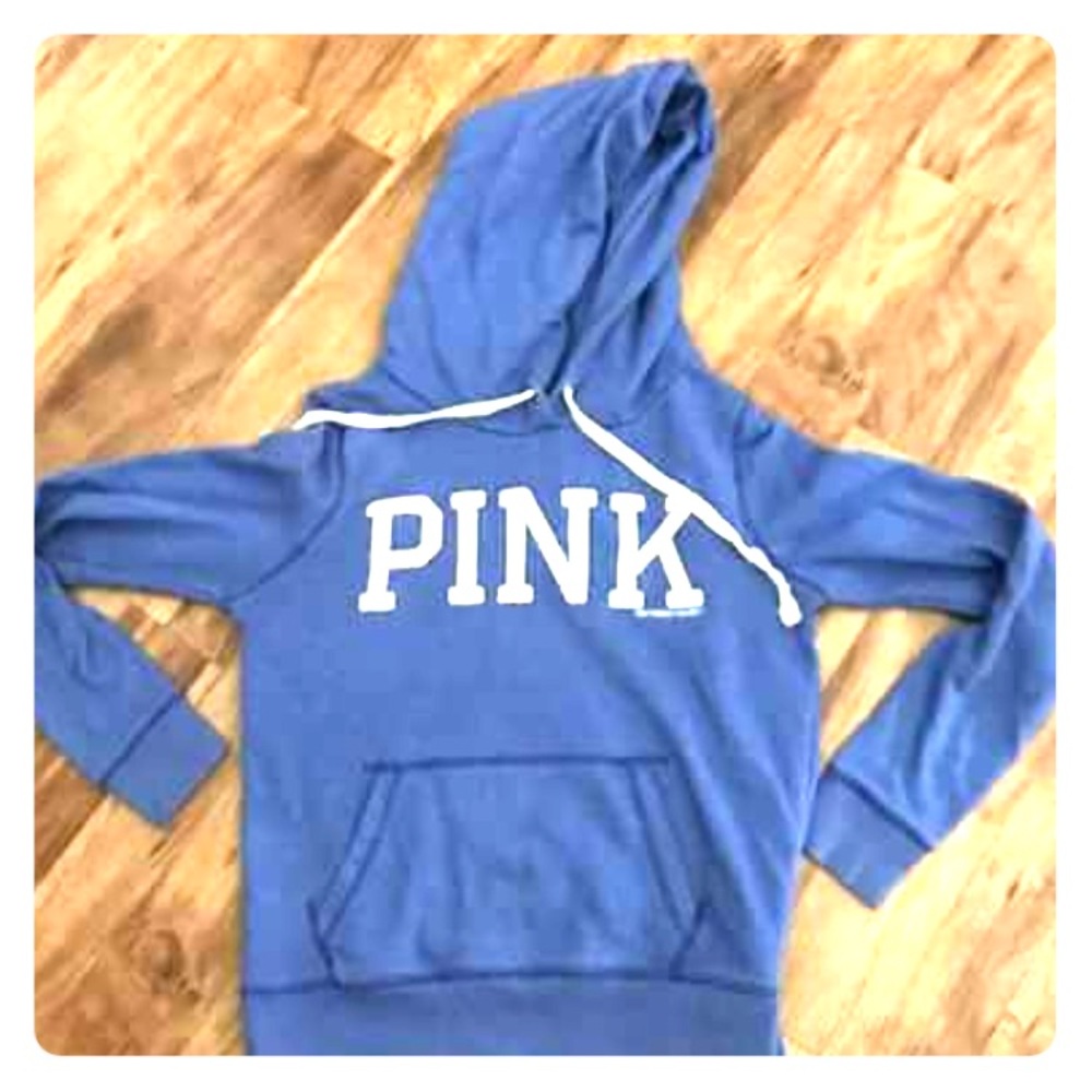 Vs pink hooded pull over